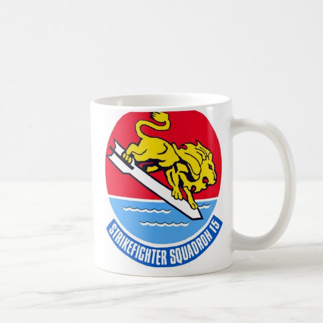 Navy Strike/Fighter Squadron VFA-15 Coffee Mug (Right)