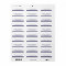 Navy Striped Address Labels