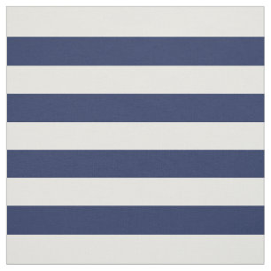 Navy Stripes Fabric