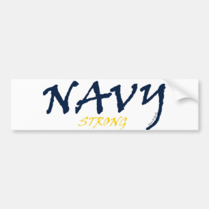 Navy Strong Bumper Sticker