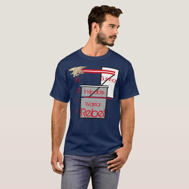 Navy T-Shirt (Front Full)