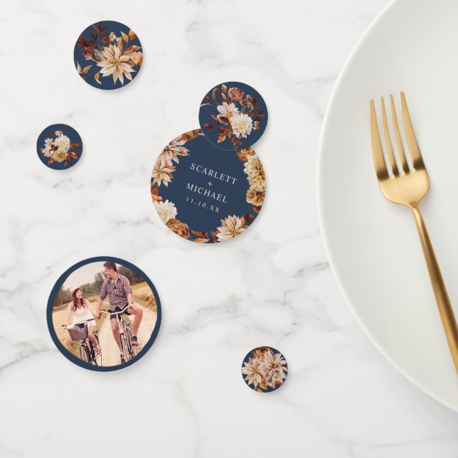 Navy Table Confetti (Group)