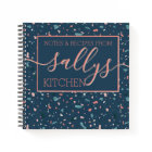 Navy Terrazzo Kitchen Notes Recipe homemade