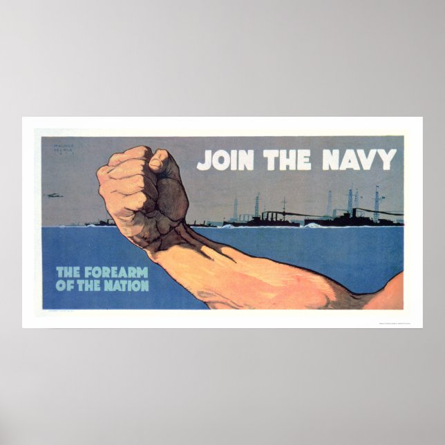 Navy - The Forearm of the Nation (US02142) Poster (Front)