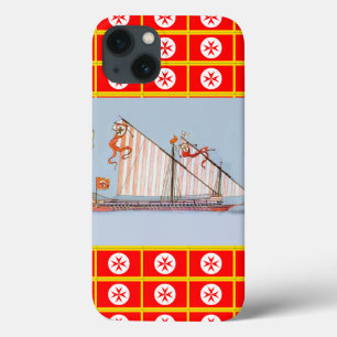 Navy Tuscany Medici iPhone 13 Case