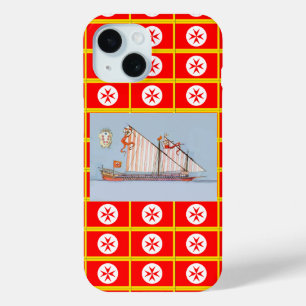 Navy Tuscany Medici iPhone 15 Case