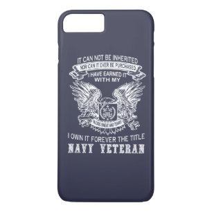 NAVY VETERAN iPhone 8 PLUS/7 PLUS CASE