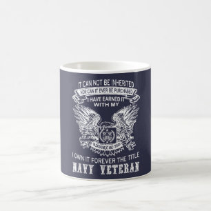 NAVY VETERAN COFFEE MUG