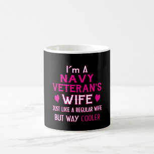 Navy Veteran's Wife Coffee Mug
