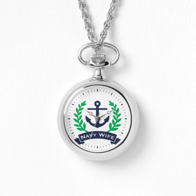 Navy Wife Anchor Watch (Front)