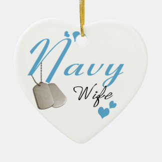 Navy Wife Ornament