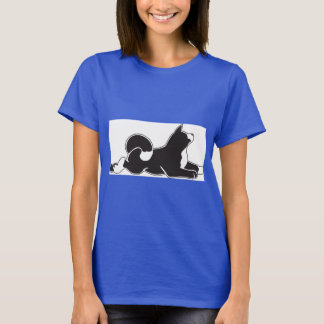 Navy Women's MARS Akita T-Shirt