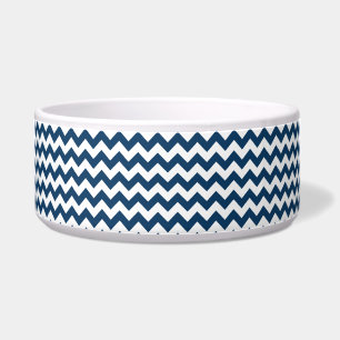 Navy Zigzag, Navy Chevron, Geometric Pattern