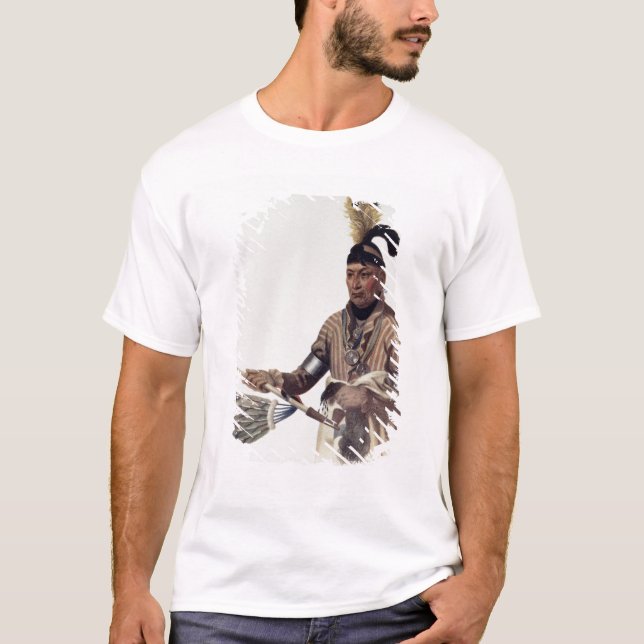 Naw-Kaw or 'Wood', a Winnebago Chief T-Shirt (Front)