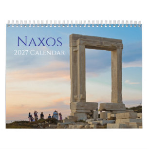 Naxos 2027 Greek Island Calendar