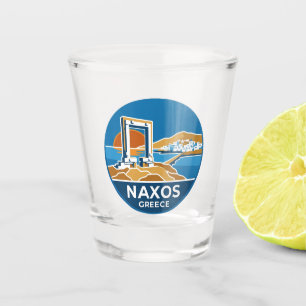 Naxos Greece Shot Glass