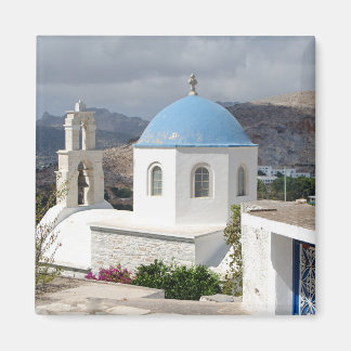 Naxos Greek Church Architecture Magnet