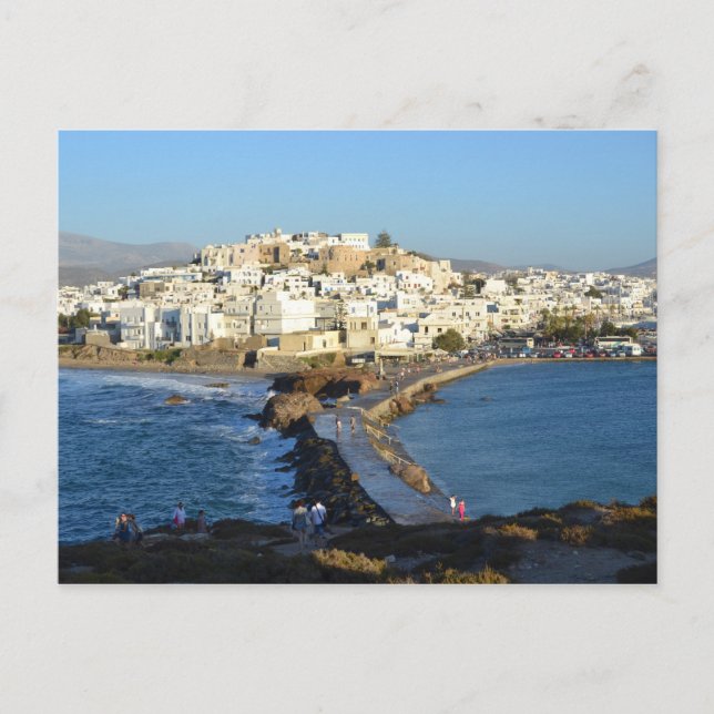 Naxos Town Postcard (Front)
