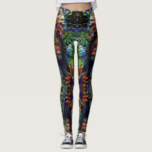 “Nayari” - Jungle Mirage - Women In Amazonia   Leggings