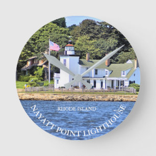 Nayatt Point Lighthouse, Rhode Island Clock