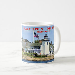 Nayatt Point Lighthouse, Rhode Island Mug