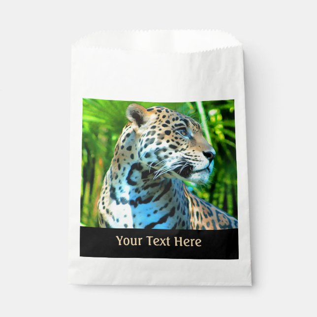 Nayla the Jaguar Favour Bags (Front)