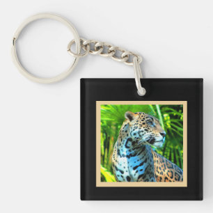 Nayla the Jaguar Key Ring
