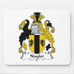 Naylor Family Crest Mouse Mat