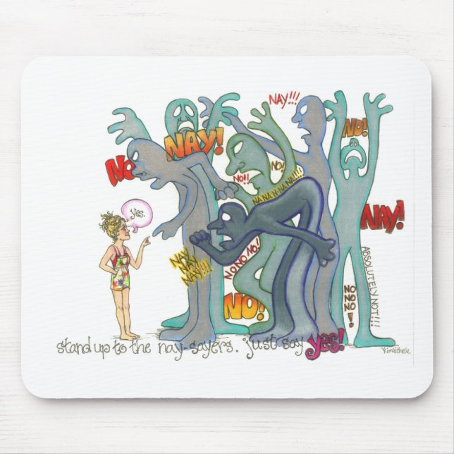 naysayers mouse mat (Front)