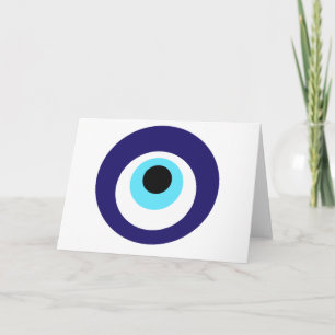 Nazar amulet (nazar boncuğu) card