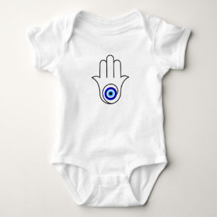Nazar Evil Eye Protection Baby Bodysuit