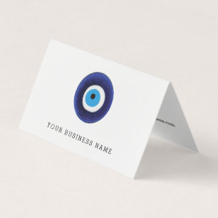 Nazar Evil Eye Protection Symbol Business Card