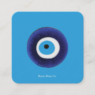 Nazar Evil Eye Protection Symbol Square Business Card