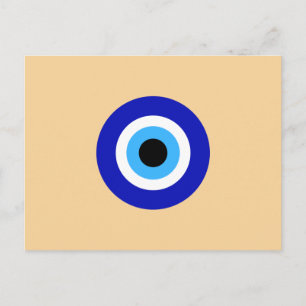 Nazar Evil Eye Protection Talisman Postcard