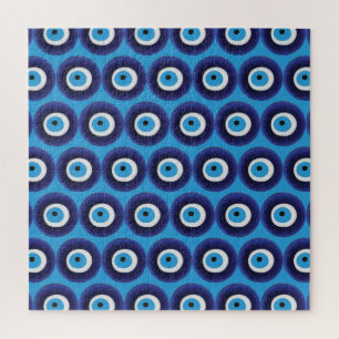 Nazar Evil Eye Symbol Protection Jigsaw Puzzle