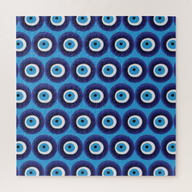 Nazar Evil Eye Symbol Protection Jigsaw Puzzle (Vertical)