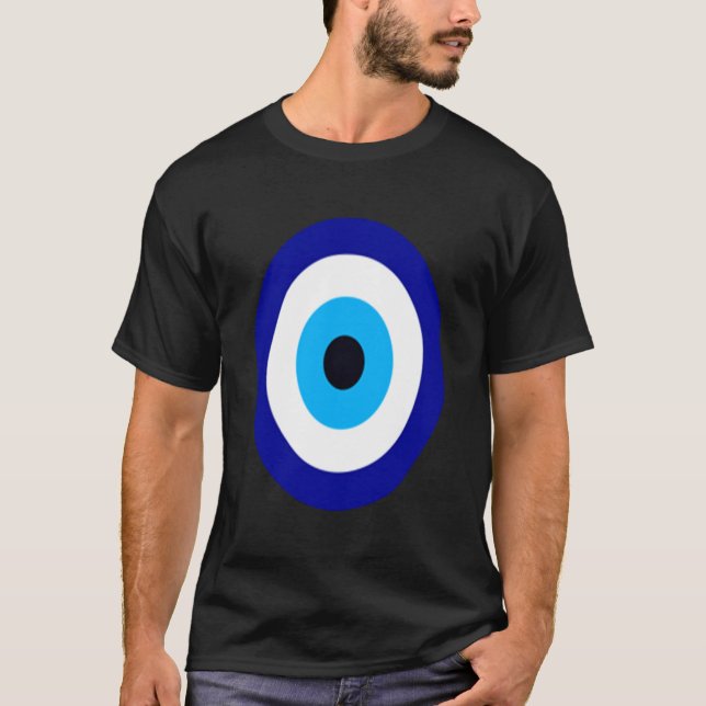 Nazar Eye of Fatima Nazar Boncugu Evil Eye T-Shirt (Front)