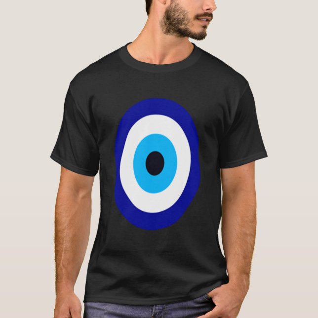 Nazar Eye of Fatima Nazar Boncugu Evil Eye T-Shirt (Front)