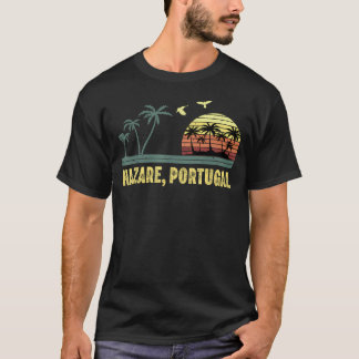 Nazare Portugal Beach Souvenir Portuguese T-Shirt