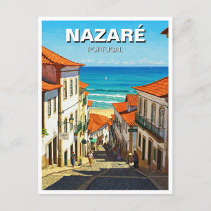 Nazare Portugal Postcard