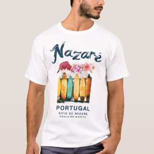 Nazare Portugal Surfing Vintage T-Shirt