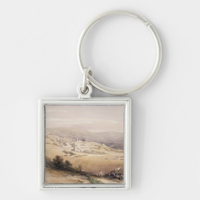 Nazareth, April 28th 1839, plate 28 from Volume I Key Ring (Front)
