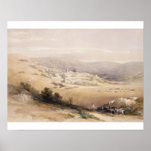 Nazareth, April 28th 1839, plate 28 from Volume I Poster