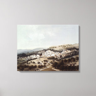Nazareth, engraved by Terry Canvas Print