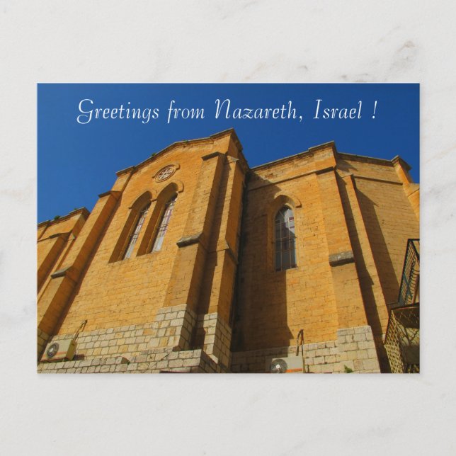 Nazareth Israel Postcard (Front)