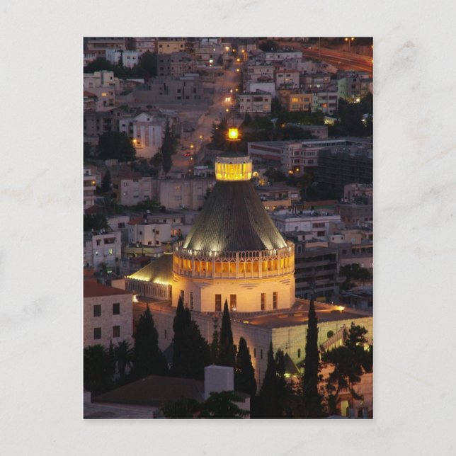 Nazareth, the city of Jesus parents Postcard (Front)