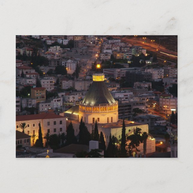 Nazareth, the city of Jesus parents Postcard (Front)