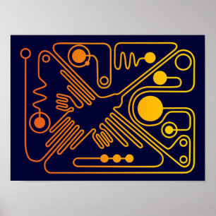 Nazca Hummingbird 3 Poster