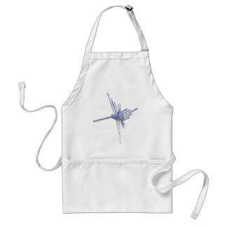 Nazca Hummingbird glass apron