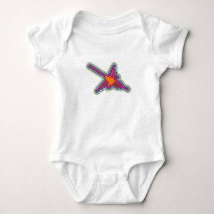 Nazca Hummingbird Peru Drawing Baby Bodysuit